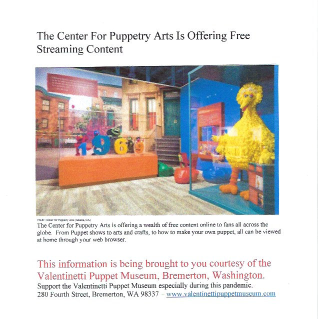 NonProfit Puppet Museum Puppet Museum Bremerton